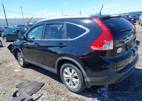 2012 Honda Cr-V Ex-L z USA, uszkodzony, nr VIN 2HKRM4H76CH624204
